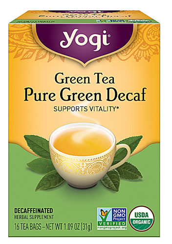 Yogi Tea Organic Pure Green Decaf Green