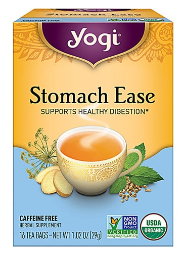 Yogi Tea Organic Stomach Ease Caffeine Free