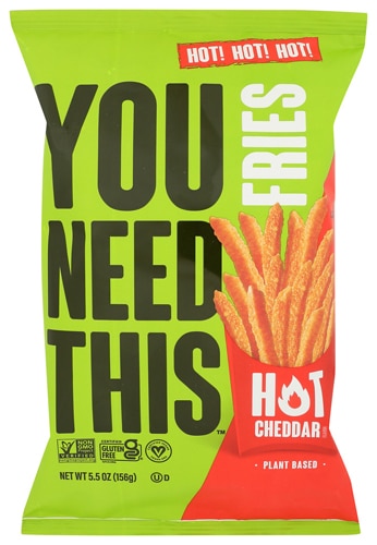 You Need This Fries Non GMO Gluten Free Vegan Hot Cheddar