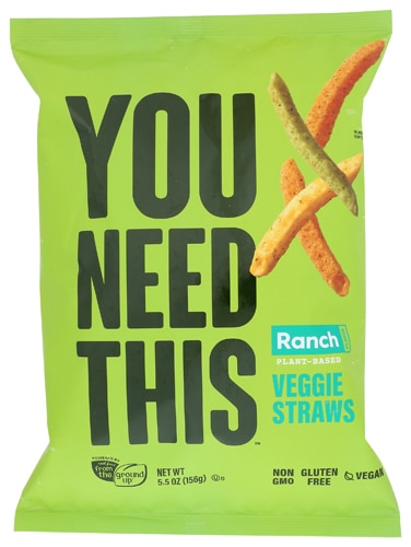 You Need This Non-GMO Gluten Free Veggie Straws Ranch