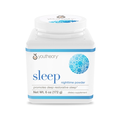 Youtheory Sleep Nighttime Powder Natural Lemon Lime