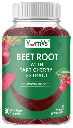 Yum V's Beet Root with Tart Cherry Extract