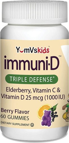 Yum V's Immuni-D Triple Defense For Kids Berry