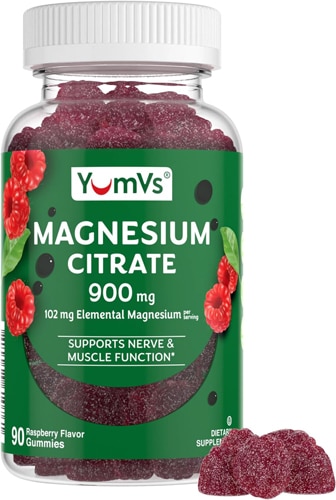 Yum V's Magnesium Citrate Raspberry