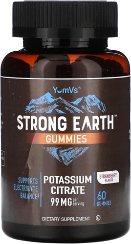 Yum V's Strong Earth Potassium Strawberry