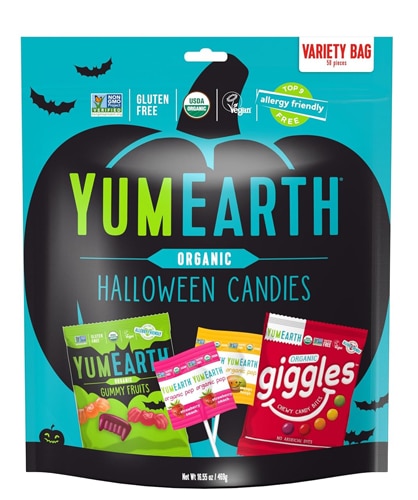 YumEarth Halloween Candy Organic Variety Bag