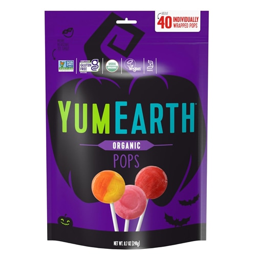 YumEarth Halloween Lollipops Organic