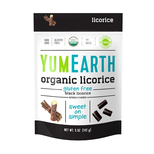 YumEarth Licorice Non-GMO Organic Black