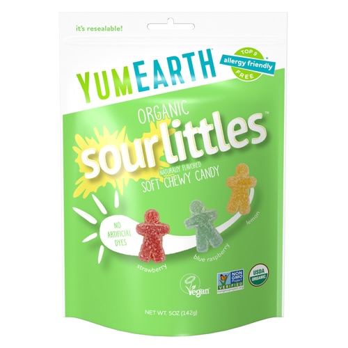 YumEarth Organic Sour Littles Soft Chewy Candy