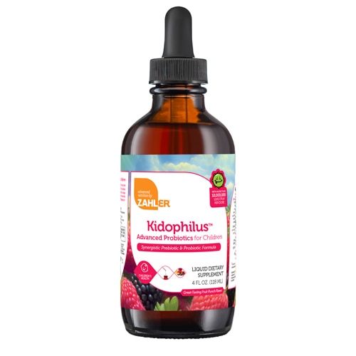 Zahler Kidophilus Advanced Probiotics for Children Fruit Punch