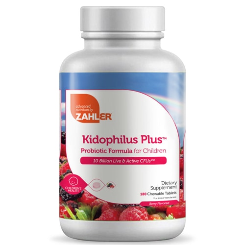 Zahler Kidophilus Plus Probiotic Formula For Children Berry