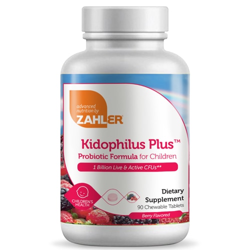 Zahler Kidophilus Plus Probiotic Formula For Children Berry