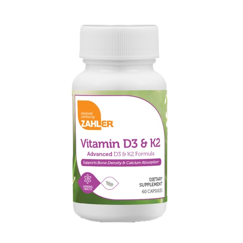 Zahler Vitamin D3 & K2