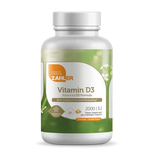 Zahler Vitamin D3 Orange