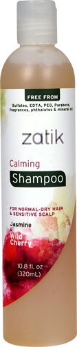 Zatik Calming Shampoo Jasmine & Wild Cherry