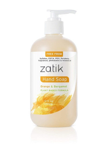 Zatik Liquid Hand Soap Orange & Bergamot