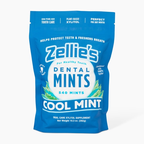 Zellie's Xylitol Dental Mints Sugar-Free Cool Mint