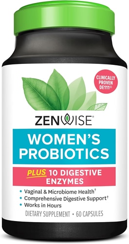 Zenwise Women's Probiotic Plus 10 Digestive Enzymes