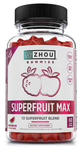 Zhou Superfruit Max Gummies Watermelon