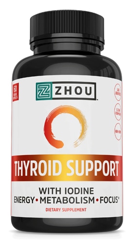 Zhou Thyroid Support with Iodine