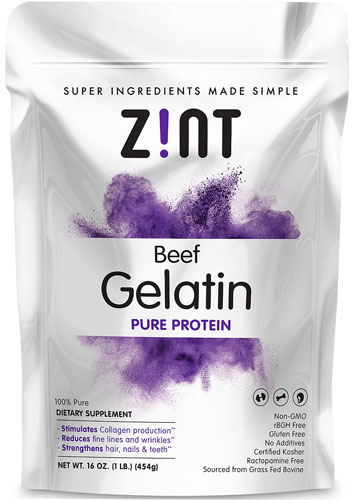 Zint Beef Gelatin Powder Grass-Fed