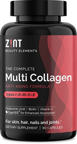 Zint Multi Collagen Capsules Beauty Formula