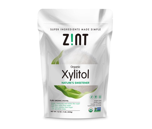 Zint Organic Gluten Free Xylitol Sweetener