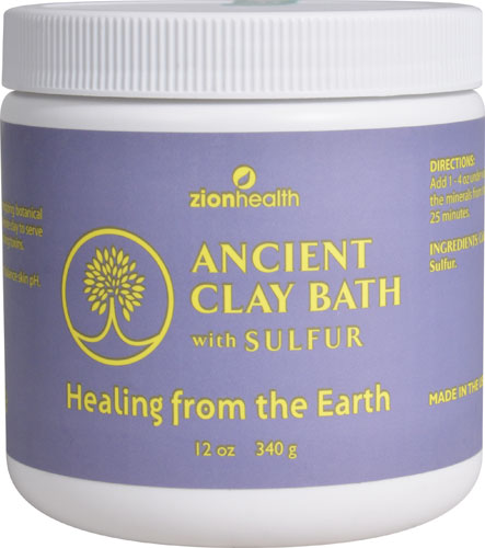 Zion Health Ancient Clay Bath with Sulfur