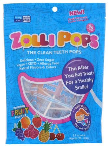 Zolli Pops Non-GMO Assorted Fruit