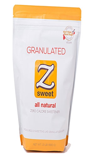 Zsweet Vegan All Natural Zero Calorie Sweetener