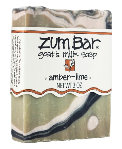 Zum Bar Goat's Milk Soap Bar Amber-Lime