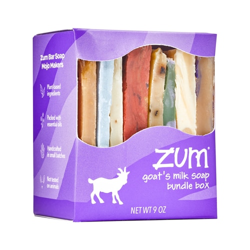 Zum Bar Goat's Milk Soap Bar Assorted Bundle Box