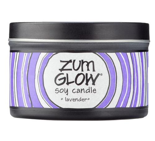 Zum Glow Soy Candle Lavender
