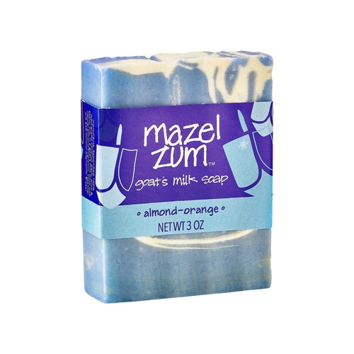 Zum Goat's Milk Soap Bar Holiday Scent Mazel Almond Orange