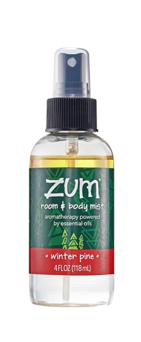 Zum Mist Aromatherapy Room and Body Spray Holiday Scent Winter Pine