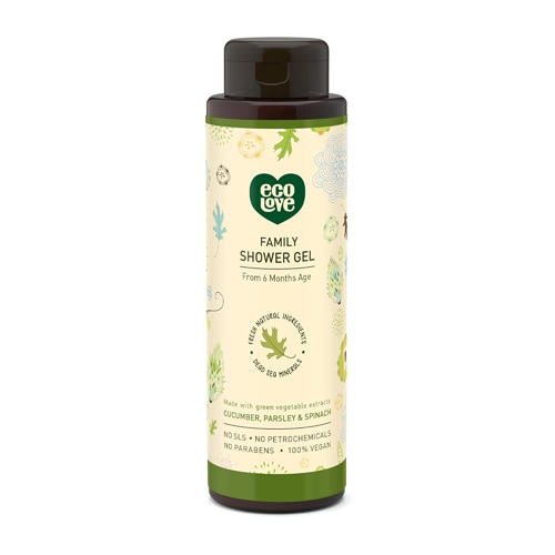 eco Love Natural Shower Gel - Cucumber Parsley & Spinach
