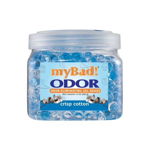 my Bad! Odor Eliminator Gel Beads Crisp Cotton