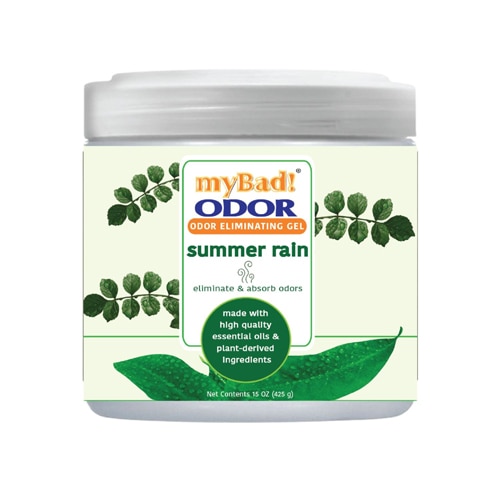 my Bad! Odor Eliminator Solid Gel Summer Rain