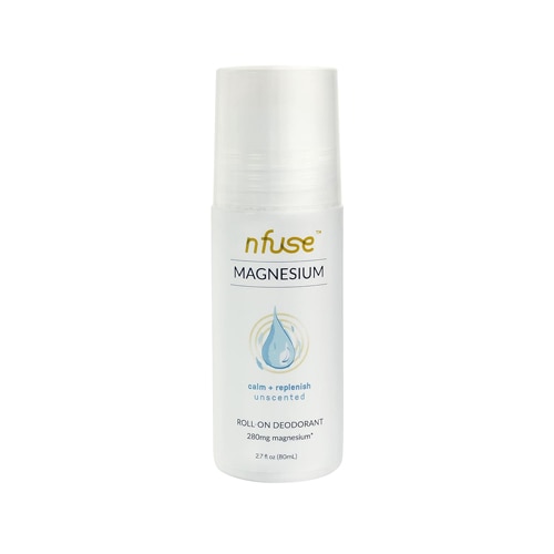 nfuse 280 mg Magnesium Roll-On Deodorant Calm + Replenish Unscented