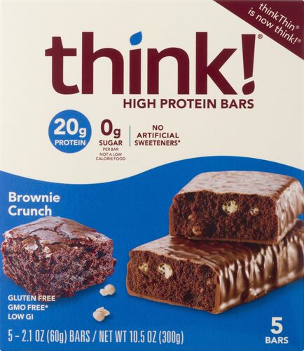 think! High Protein Bar Brownie Crunch