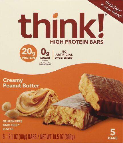 think! High Protein Bar Creamy Peanut Butter