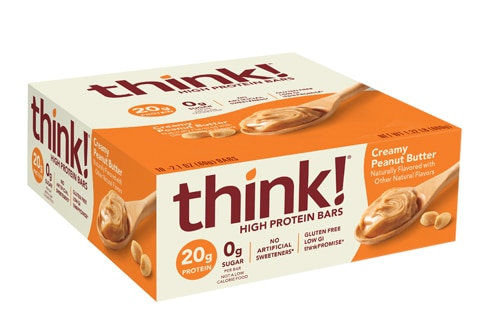 think! High Protein Bars Creamy Peanut Butter