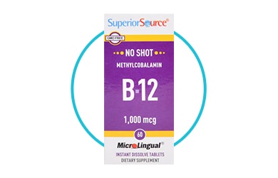 Participating items includes Superior Source B12